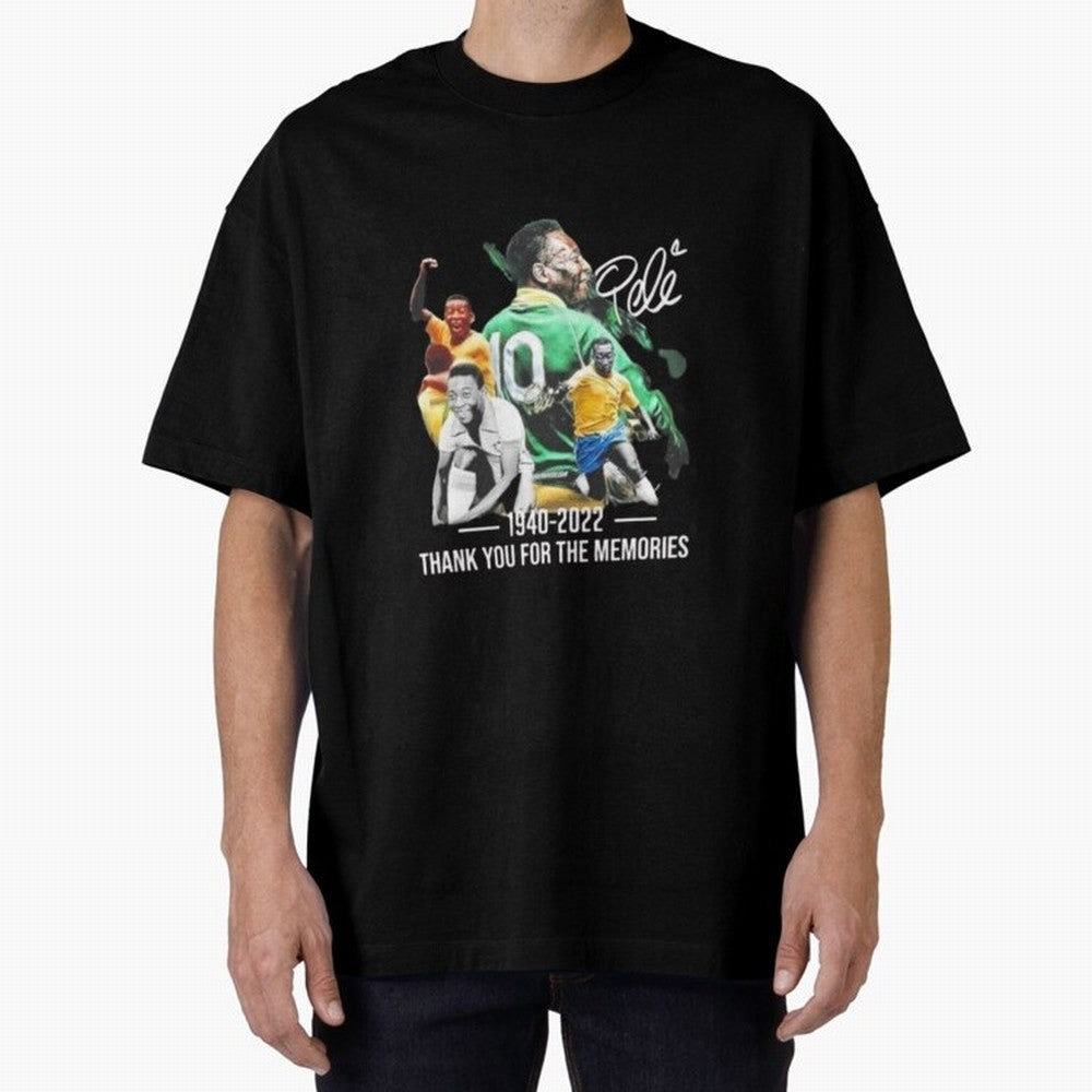 Signed Pele Shirt Active T-Shirt Show Championship Spirit for FIFA World Cup 2026 USA Canada Mexico for Fans of Messi and Cristiano Ronaldo and Portugal, Spain and Germany, Bringing Football Festival Excitement, Trophy Ambitions, Country Rivalries