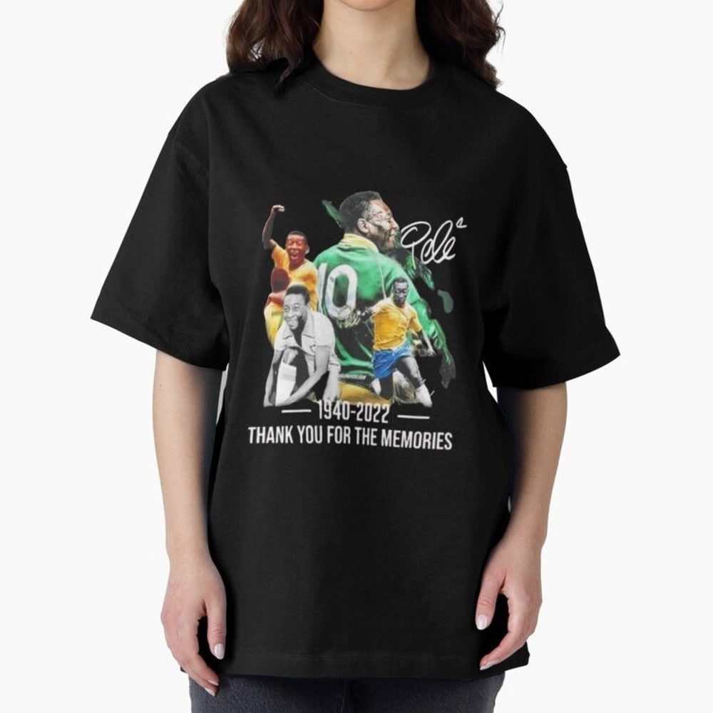 Signed Pele Shirt Active T-Shirt Show Championship Spirit for FIFA World Cup 2026 USA Canada Mexico for Fans of Messi and Cristiano Ronaldo and Portugal, Spain and Germany, Bringing Football Festival Excitement, Trophy Ambitions, Country Rivalries