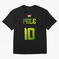 RIP Pel¨¦ Oversized T-Shirt Celebrate the Road through Global Football Passion for FIFA World Cup 2026 Group Stage, Highlighting Mbappe, France and Portugal, Goal Celebration Energy, Supporter Heritage, Football Icons and Worldwide Tournament Joy;