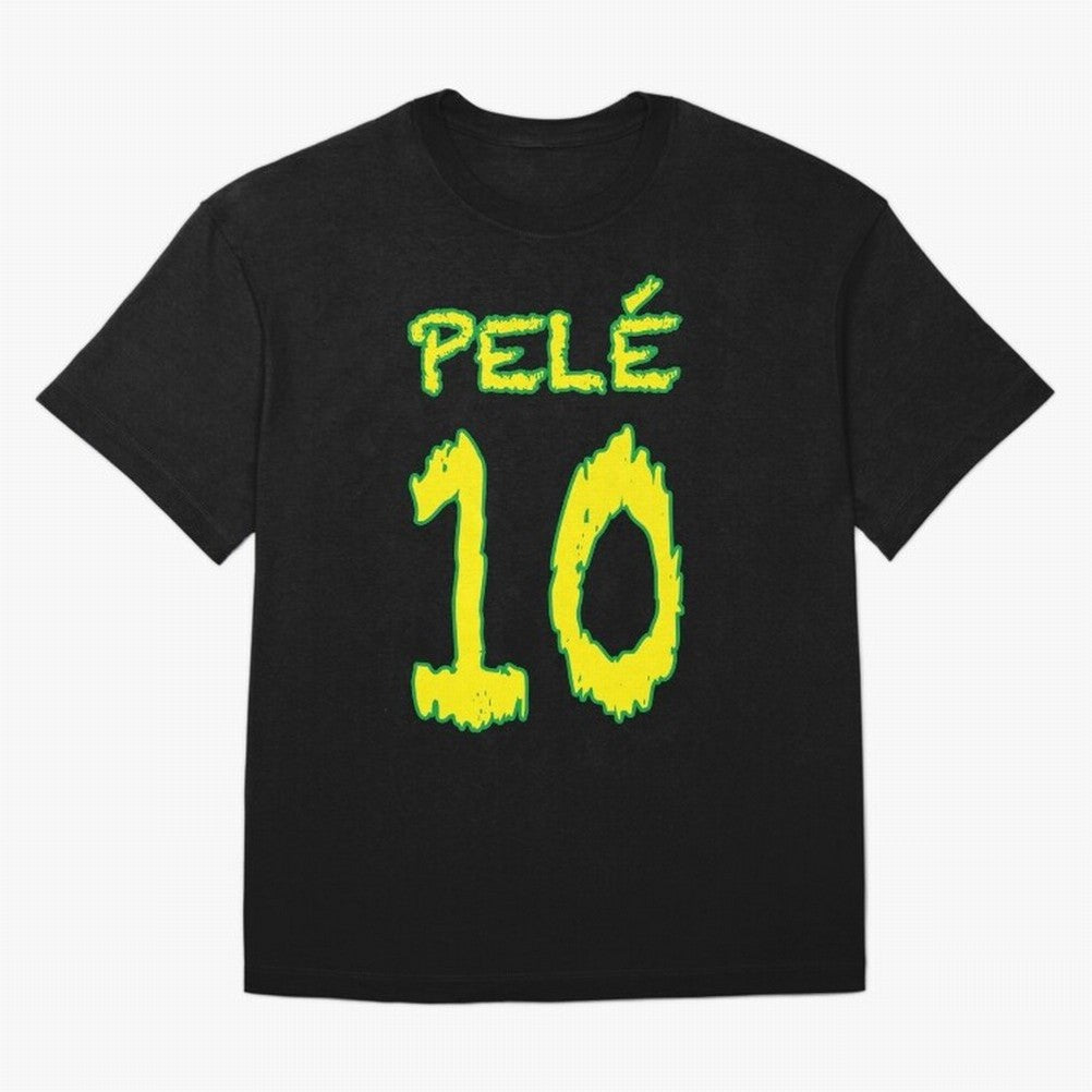 Pel¨¦ 10 Oversized T-Shirt Experience the Global Stage of Global Football Passion for FIFA World Cup 2026, Highlighting Cristiano Ronaldo, Haaland and CR7, France, Fan Favorite Moments, National Team Passion, Big Match Drama and Soccer History;