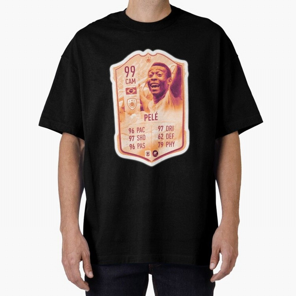 Pele Classic T-Shirt Feel International Energy from Global Football Passion for FIFA World Cup 2026, Connected to Haaland and Mbappe, Spain, Supporter Pride, Iconic Celebrations, Legendary Names and Global Match Day Energy; Made for Collectors Who