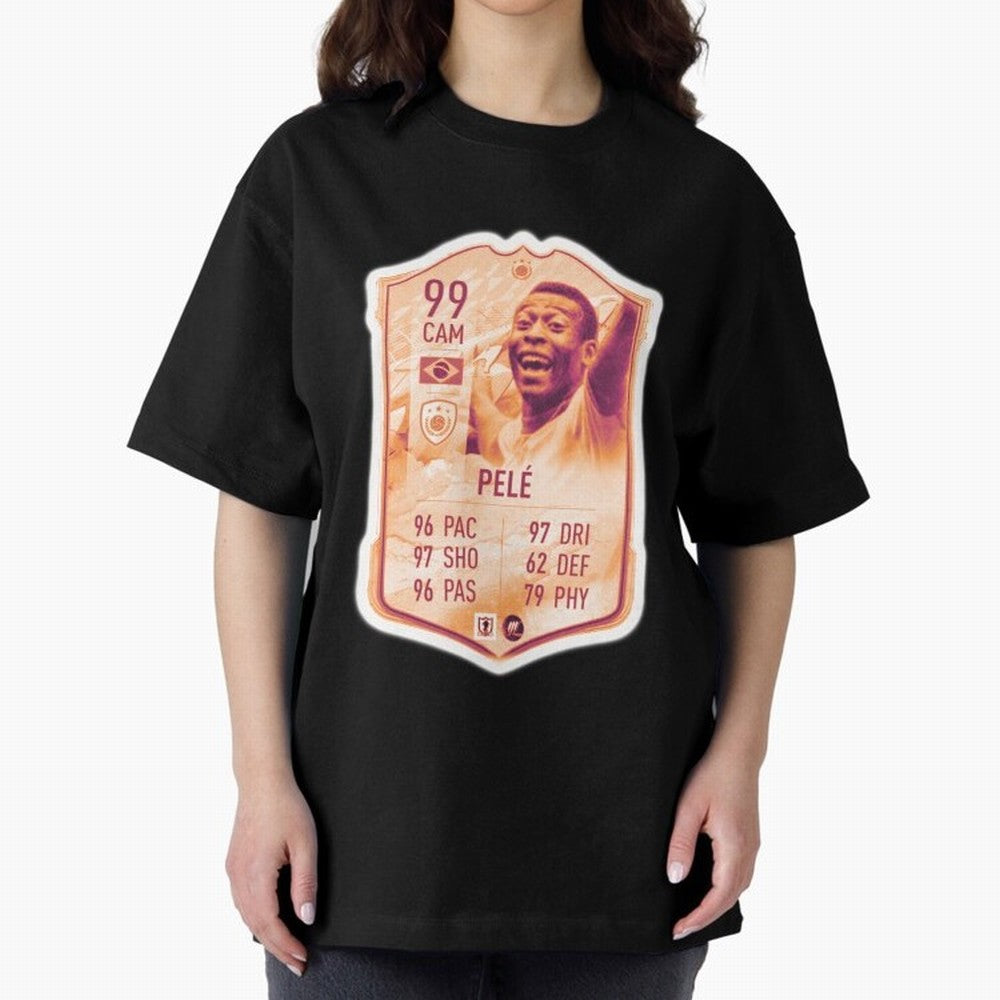 Pele Classic T-Shirt Feel International Energy from Global Football Passion for FIFA World Cup 2026, Connected to Haaland and Mbappe, Spain, Supporter Pride, Iconic Celebrations, Legendary Names and Global Match Day Energy; Made for Collectors Who