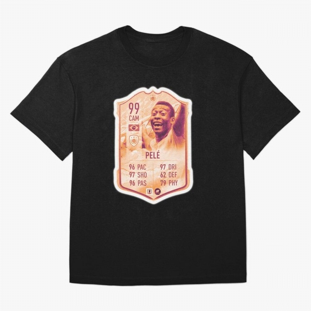 Pele Classic T-Shirt Feel International Energy from Global Football Passion for FIFA World Cup 2026, Connected to Haaland and Mbappe, Spain, Supporter Pride, Iconic Celebrations, Legendary Names and Global Match Day Energy; Made for Collectors Who