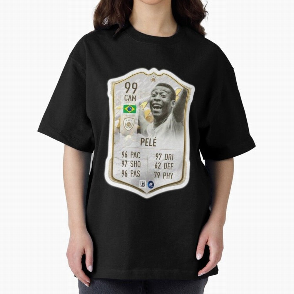 Pele Active T-Shirt Bring International Match Energy to FIFA World Cup 2026 for Fans of Mbappe and Spain, Bringing Stadium Chants, National Pride, Trophy Dreams and Unforgettable Football Memories; Great for Watch Parties, Sports Bars, Family