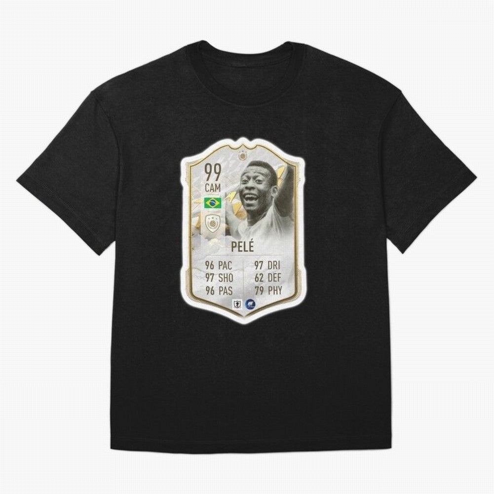 Pele Active T-Shirt Bring International Match Energy to FIFA World Cup 2026 for Fans of Mbappe and Spain, Bringing Stadium Chants, National Pride, Trophy Dreams and Unforgettable Football Memories; Great for Watch Parties, Sports Bars, Family