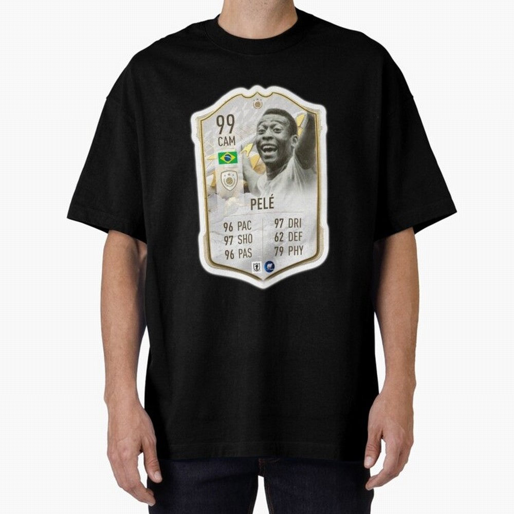 Pele Active T-Shirt Bring International Match Energy to FIFA World Cup 2026 for Fans of Mbappe and Spain, Bringing Stadium Chants, National Pride, Trophy Dreams and Unforgettable Football Memories; Great for Watch Parties, Sports Bars, Family