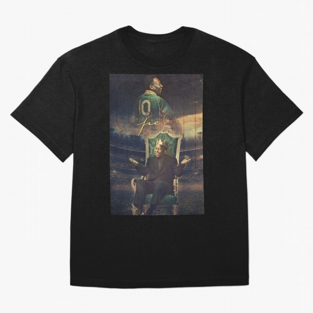 Pel¨¦ Pel¨¦ Pel¨¦ Pele Pele Pele Brazil Brazil Oversized T-Shirt Cheer for Match Day Hype around FIFA World Cup 2026, Mbappe and Neymar, Brazil, Soccer Culture, Superstar Moments, National Team Dreams and Competitive Fire; Perfect for People Who