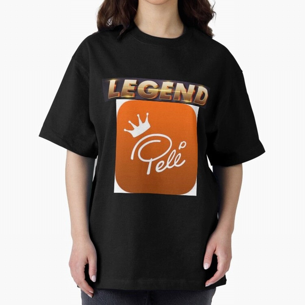 Signed Pele Shirt Oversized T-Shirt Make Memories around Global Football Passion for FIFA World Cup 2026, Capturing Neymar, England and Germany, Global Supporter Spirit, Legendary Goals, National Colors and Tournament Celebration; Ideal for