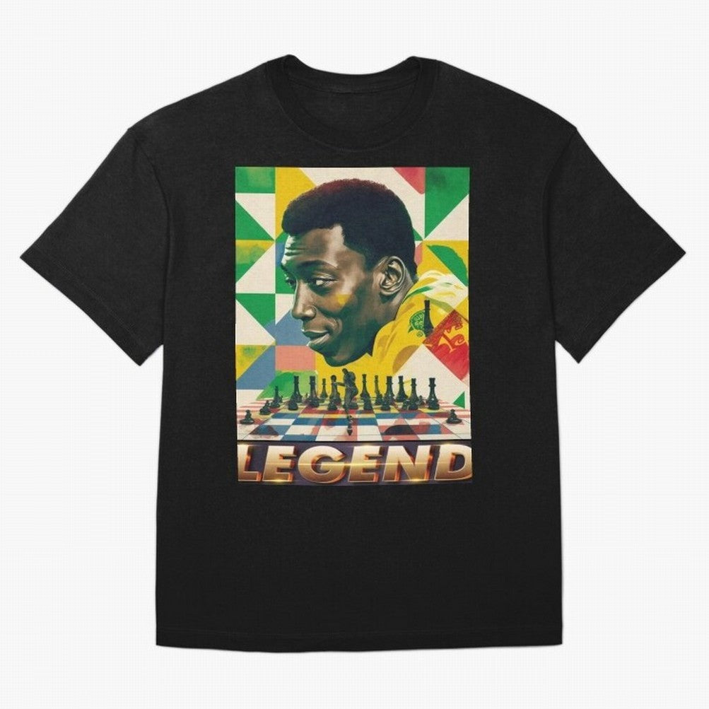 Signed Pele Shirt Oversized T-Shirt Celebrate the Magic of FIFA World Cup 2026 USA Canada Mexico for Fans of Mbappe and Neymar and Portugal, Spain and Germany, Bringing Worldwide Fan Energy, Dramatic Goals, Stadium Lights and Championship