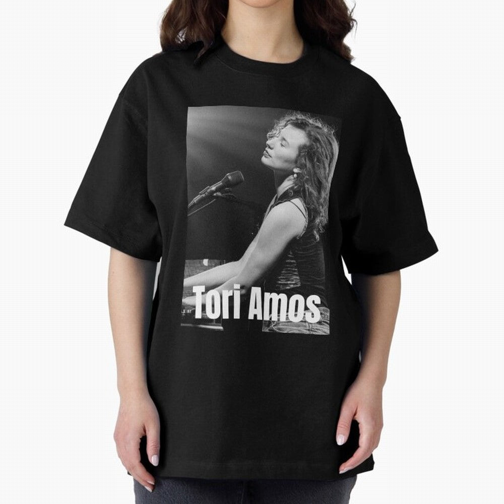 Tori Amos Live Concert Art Print 90s Oversized T-Shirt Show Passion for the Stars of FIFA World Cup 2026 USA Canada Mexico Filled with Mbappe and Neymar, England Energy, Classic Soccer Heritage, Championship Pressure, Fan Loyalty and International