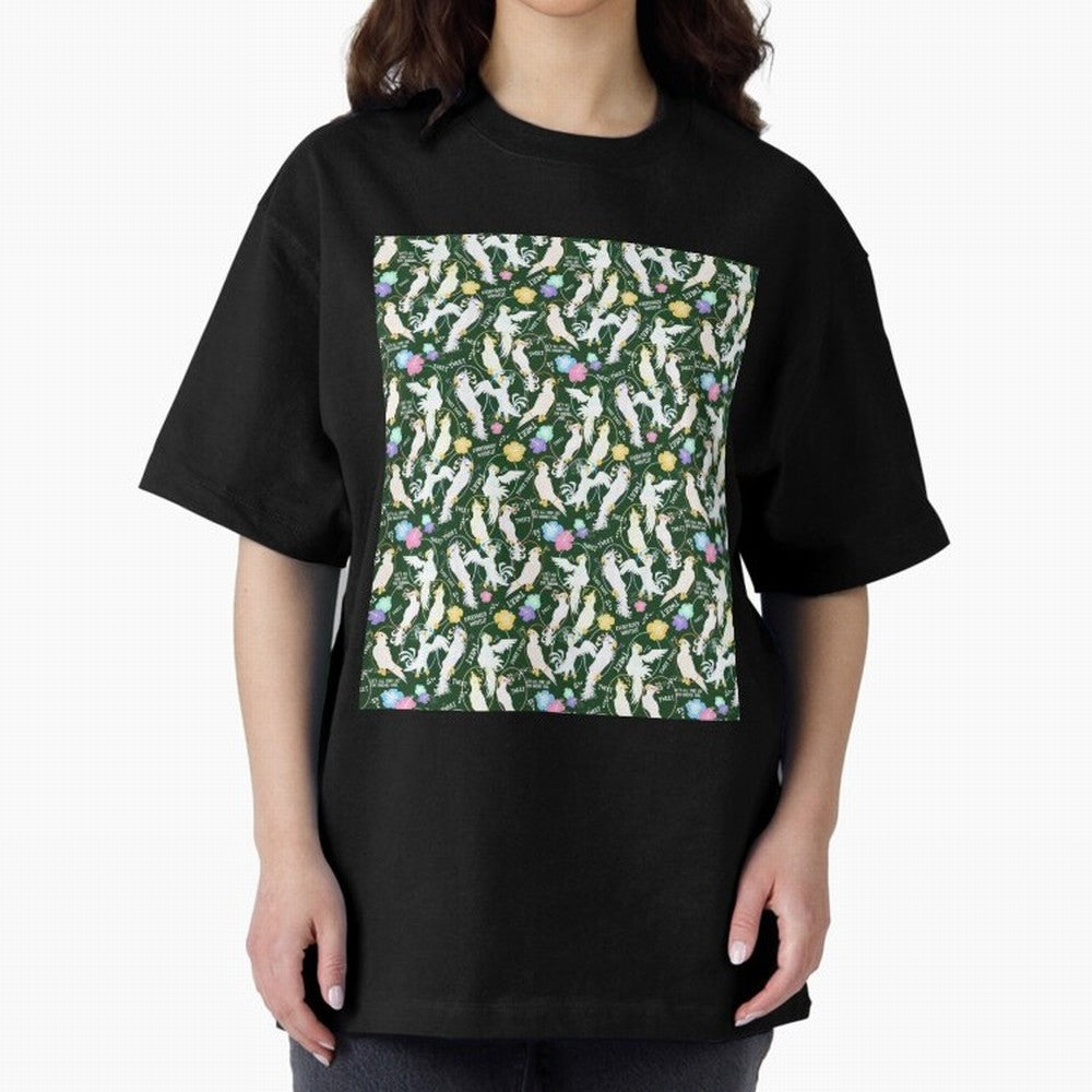 Tiki Room Showgirls Oversized T-Shirt Step into FIFA World Cup 2026 USA Canada Mexico Spirit, Filled with Portugal, Spain and Germany, Messi and Cristiano Ronaldo, Football Festival Excitement, Trophy Ambitions, Country Rivalries and Star Player