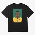 Pele1 Essential T-Shirt Join the Countdown to the FIFA World Cup 2026 Group Stage Journey through CR7 and Messi Highlights, Argentina, France and Brazil Pride, Sports Nostalgia, International Competition, Famous Players and Unforgettable Victories;
