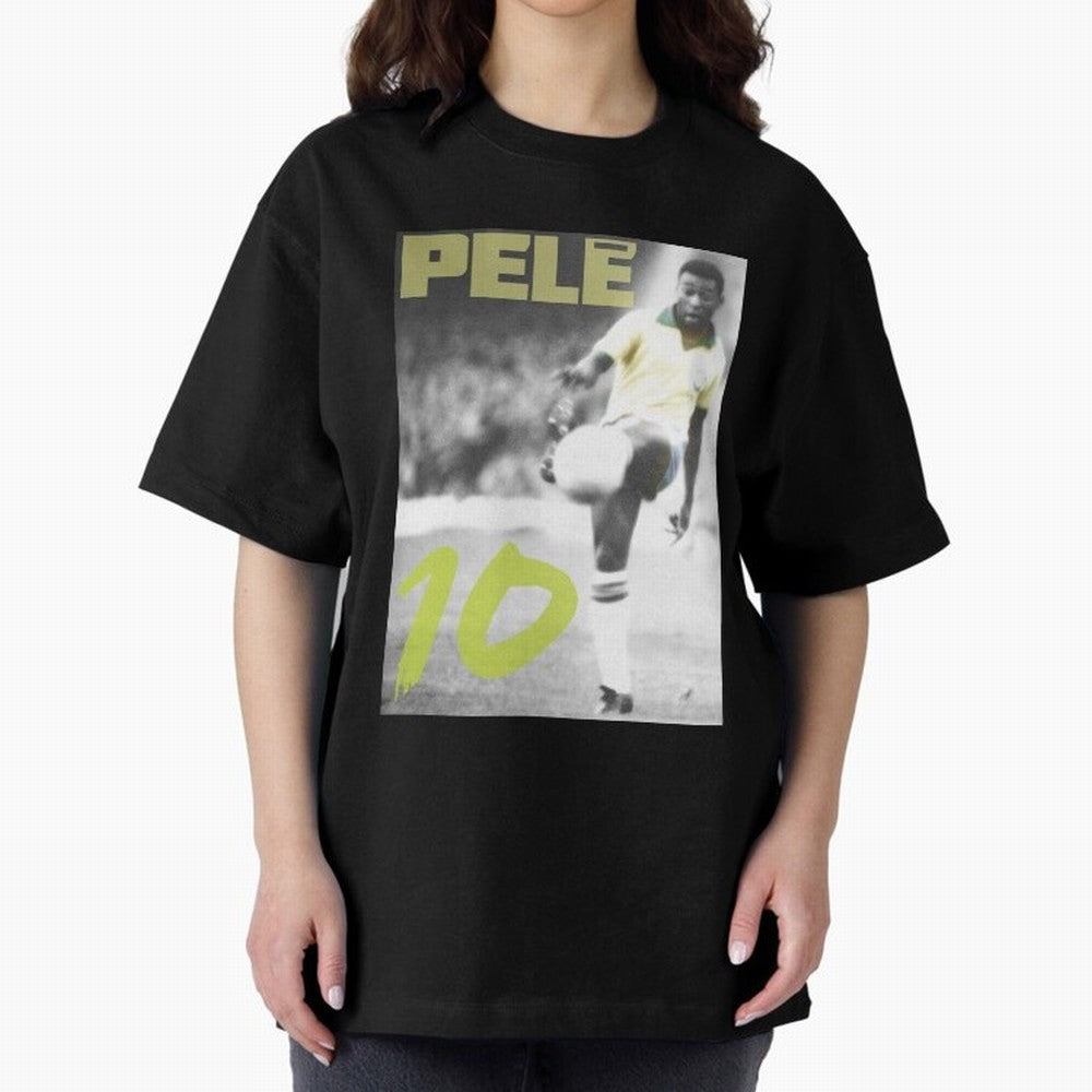 PELE Essential T-Shirt Celebrate National Team Dreams in FIFA World Cup 2026 Group Stage with Messi, Brazil, Portugal and Argentina Energy, Goal Celebration Energy, Supporter Heritage, Football Icons and Worldwide Tournament Joy; Perfect for