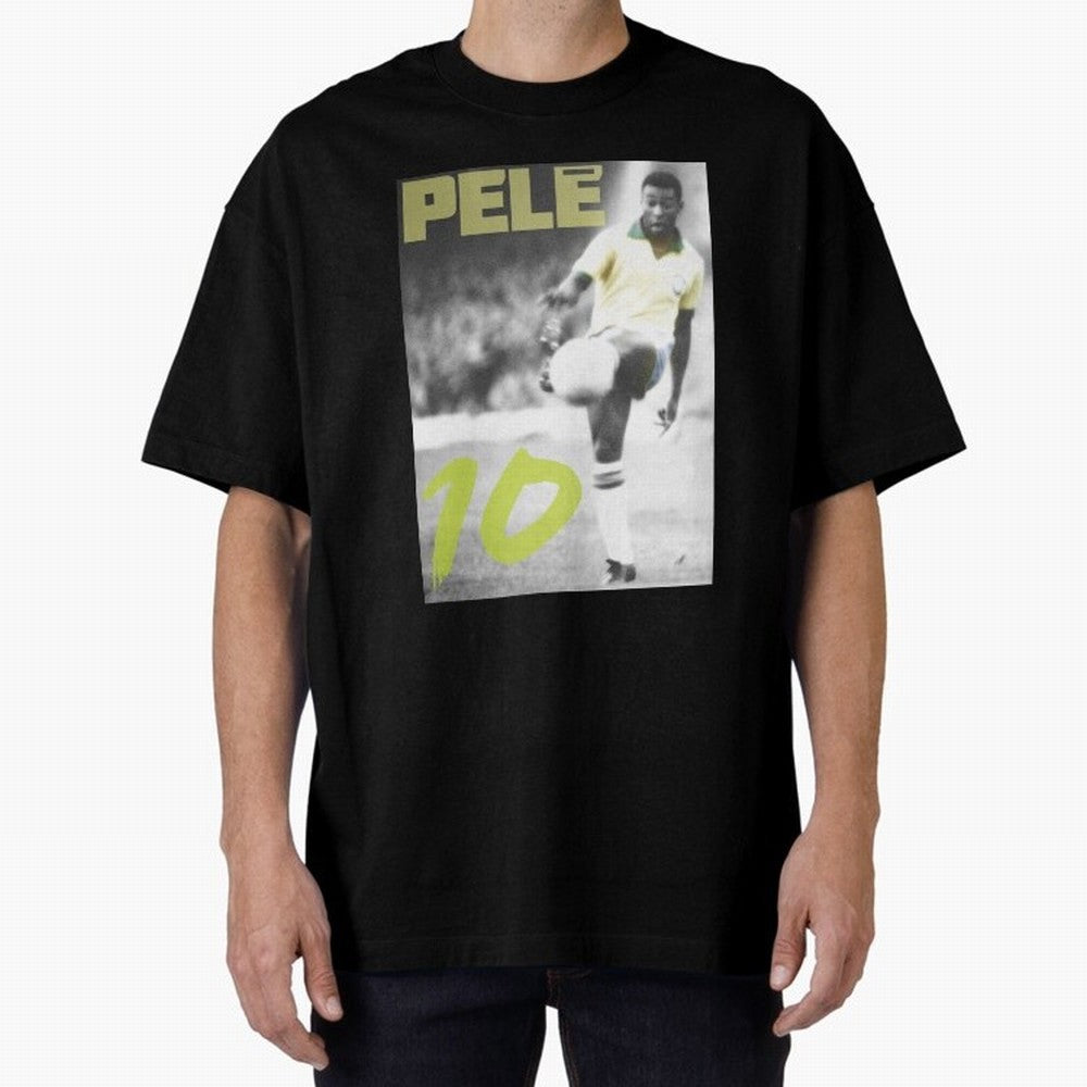PELE Essential T-Shirt Celebrate National Team Dreams in FIFA World Cup 2026 Group Stage with Messi, Brazil, Portugal and Argentina Energy, Goal Celebration Energy, Supporter Heritage, Football Icons and Worldwide Tournament Joy; Perfect for