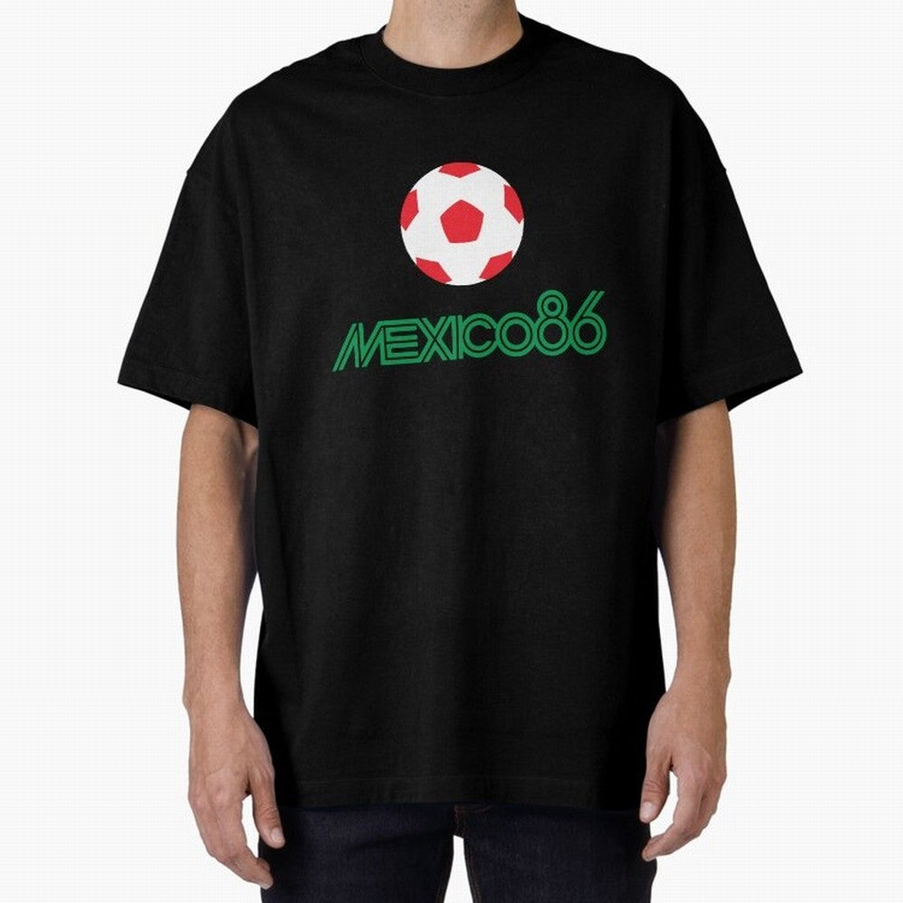 Mexico 86 World Cup Print8 Classic T-Shirt Feel the Heartbeat of FIFA World Cup 2026 Group Stage for Fans of Haaland and England and Germany, Bringing Football Passion, Legendary Performances, Festival Vibes and Supporter Community; Created for