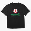 Mexico 86 World Cup Print8 Classic T-Shirt Feel the Heartbeat of FIFA World Cup 2026 Group Stage for Fans of Haaland and England and Germany, Bringing Football Passion, Legendary Performances, Festival Vibes and Supporter Community; Created for