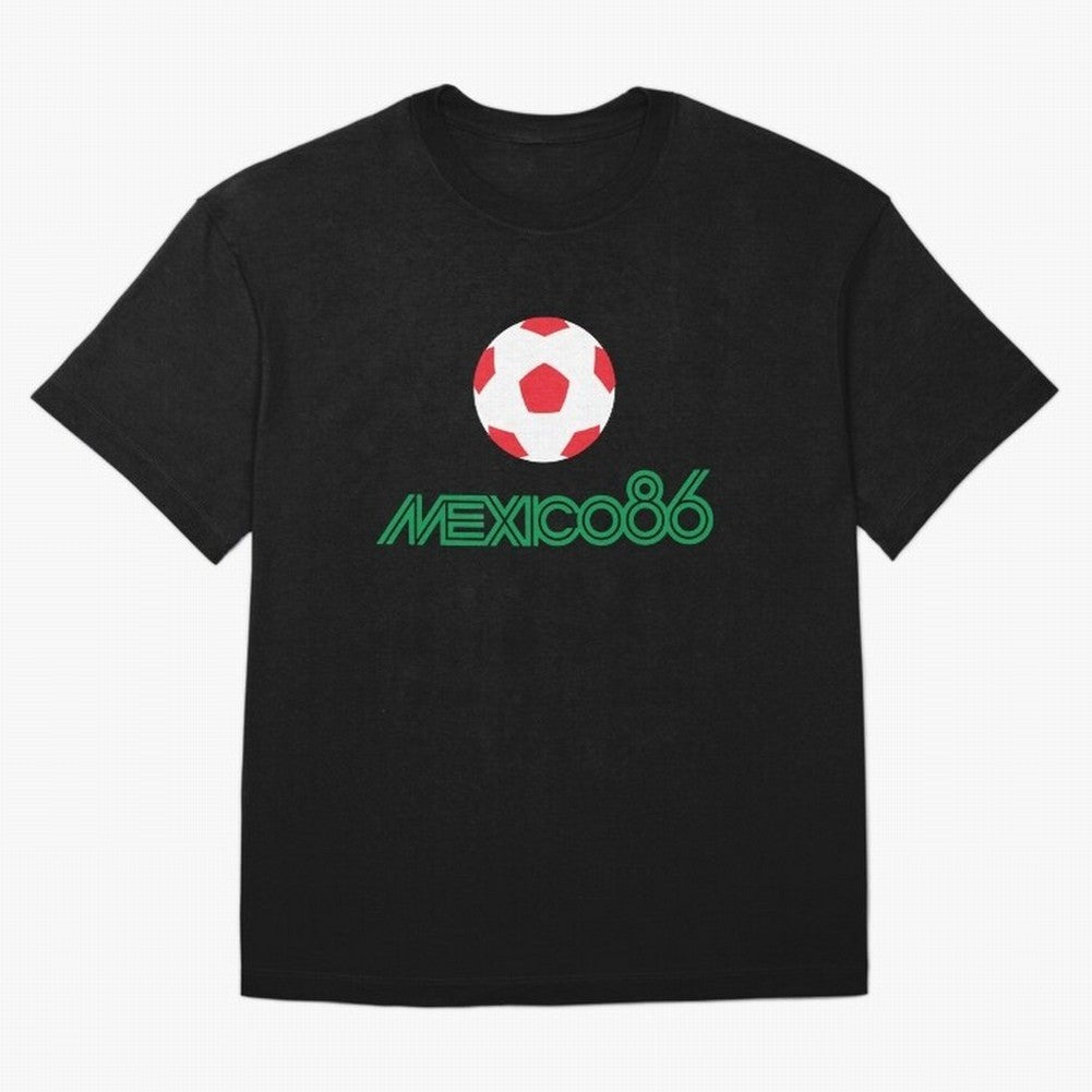 Mexico 86 World Cup Print8 Classic T-Shirt Feel the Heartbeat of FIFA World Cup 2026 Group Stage for Fans of Haaland and England and Germany, Bringing Football Passion, Legendary Performances, Festival Vibes and Supporter Community; Created for