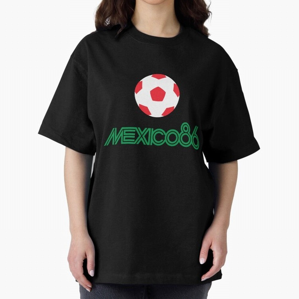 Mexico 86 World Cup Print8 Classic T-Shirt Feel the Heartbeat of FIFA World Cup 2026 Group Stage for Fans of Haaland and England and Germany, Bringing Football Passion, Legendary Performances, Festival Vibes and Supporter Community; Created for