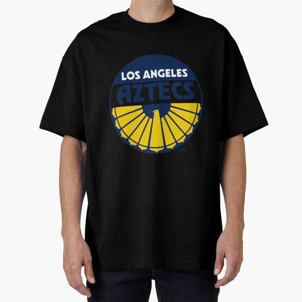 LA AZTECS200 Oversized T-Shirt Bring World Football Passion into Global Football Passion for FIFA World Cup 2026 Group Stage, Connected to Cristiano Ronaldo, Portugal, Soccer Culture, Superstar Moments, National Team Dreams and Competitive Fire;