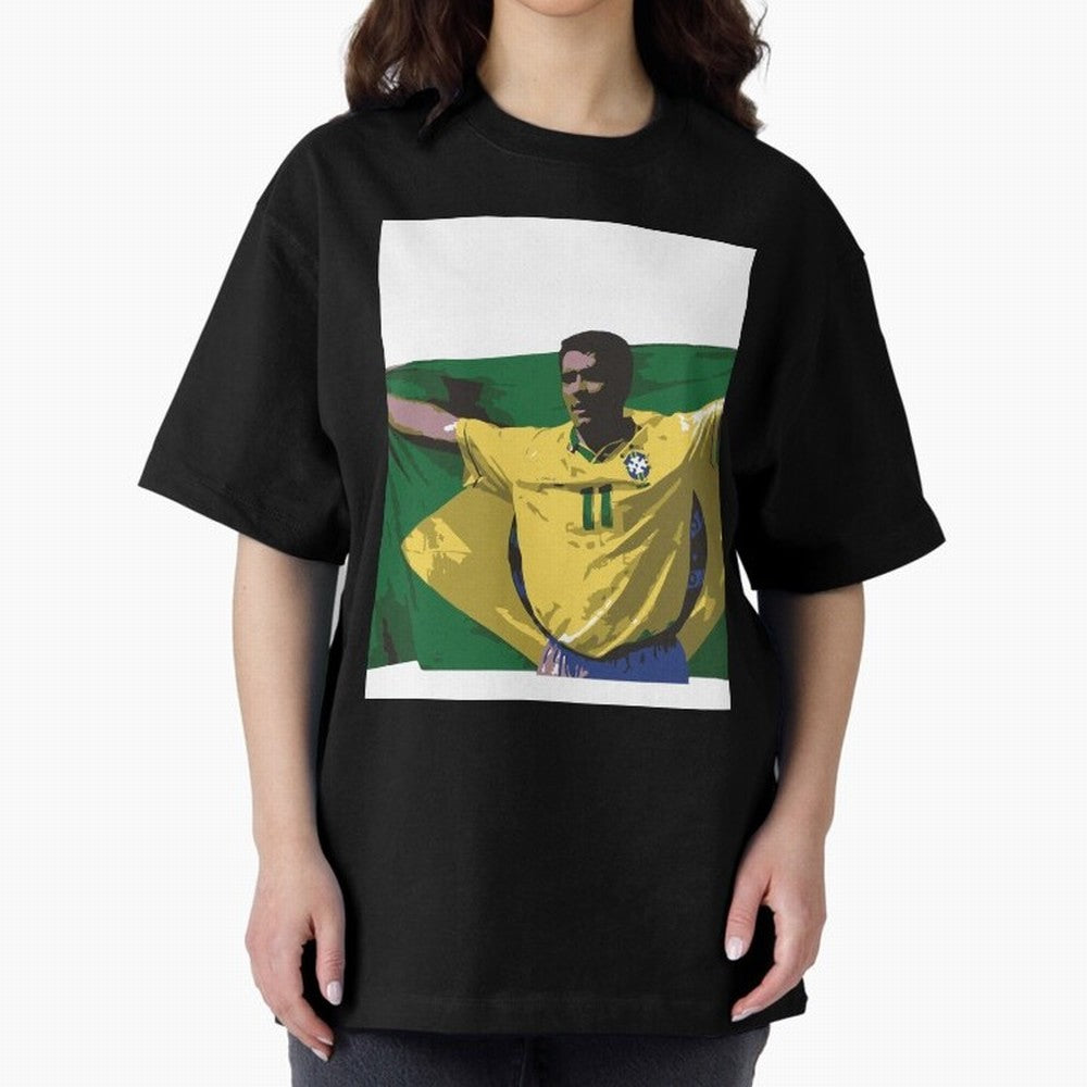 Romario brazil flag Essential T-Shirt Celebrate Classic Football Spirit in FIFA World Cup 2026 for Fans of CR7 and Messi and England and Germany, Bringing Football History, Final Match Energy, Crowd Noise and Once in a Lifetime Moments; Great for