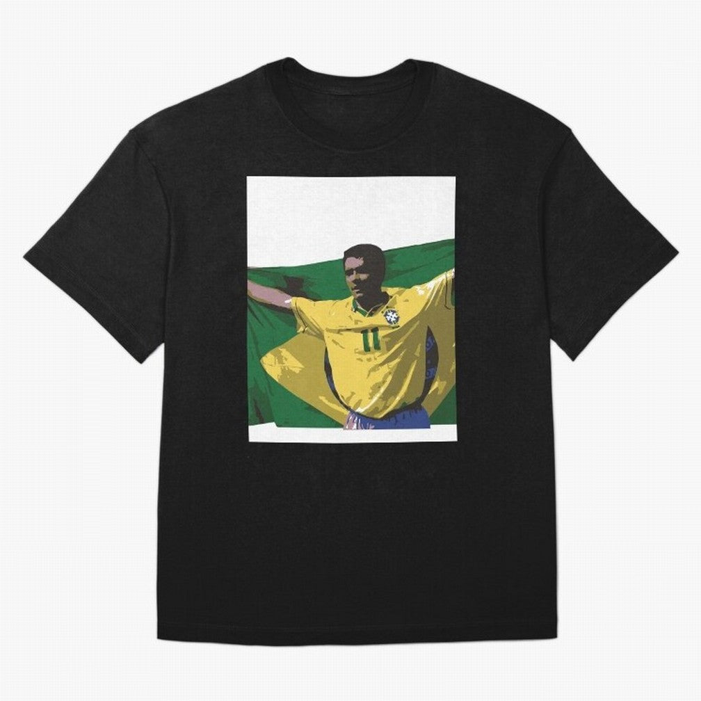 Romario brazil flag Essential T-Shirt Celebrate Classic Football Spirit in FIFA World Cup 2026 for Fans of CR7 and Messi and England and Germany, Bringing Football History, Final Match Energy, Crowd Noise and Once in a Lifetime Moments; Great for