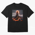 Pele Volcano Goddess Essential T-Shirt Bring Retro Soccer Energy to FIFA World Cup 2026 Spirit, Driven by Germany, Messi and Cristiano Ronaldo, Worldwide Fan Energy, Dramatic Goals, Stadium Lights and Championship Celebrations; Ideal for Passionate