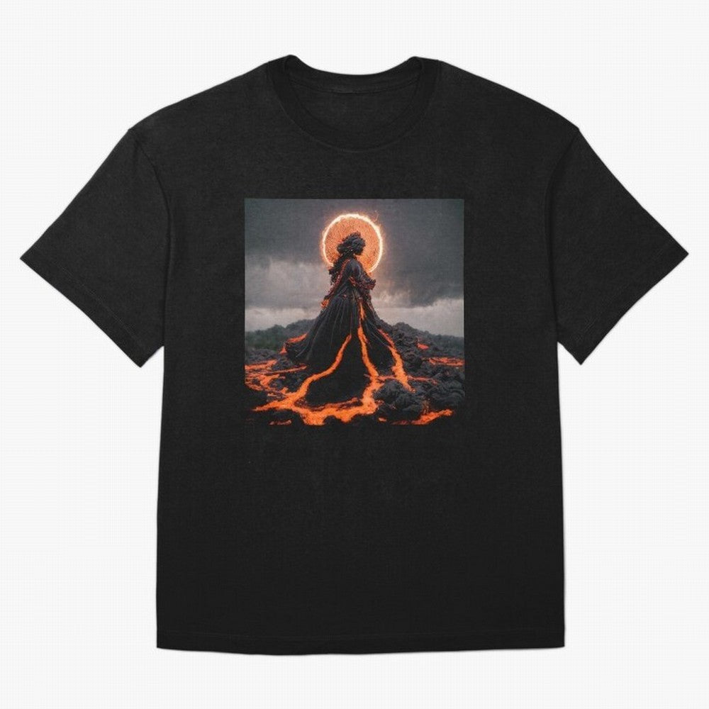 Pele Volcano Goddess Essential T-Shirt Bring Retro Soccer Energy to FIFA World Cup 2026 Spirit, Driven by Germany, Messi and Cristiano Ronaldo, Worldwide Fan Energy, Dramatic Goals, Stadium Lights and Championship Celebrations; Ideal for Passionate