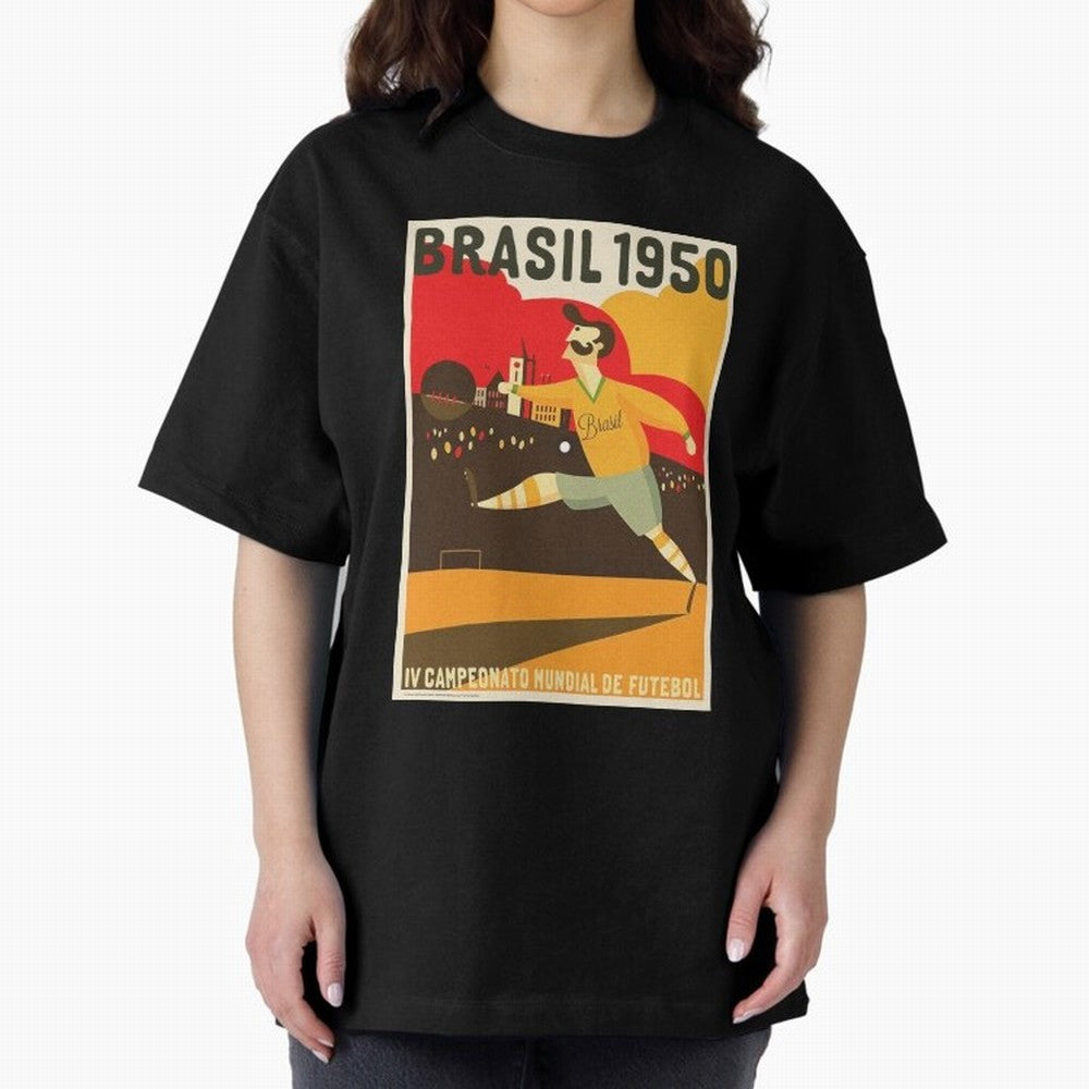 Brasil 1950 World Cup6 Essential T-Shirt Keep the Legacy of FIFA World Cup 2026 Spirit, Celebrating Brazil, Neymar, Stadium Memories, Football Loyalty, International Chants and Championship Tradition; Perfect for Supporters Who Want Bold Football