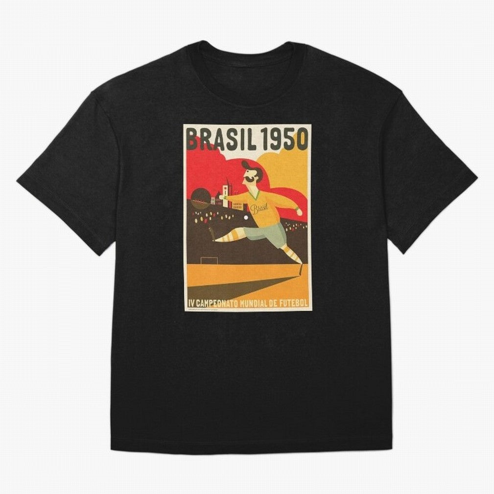 Brasil 1950 World Cup6 Essential T-Shirt Keep the Legacy of FIFA World Cup 2026 Spirit, Celebrating Brazil, Neymar, Stadium Memories, Football Loyalty, International Chants and Championship Tradition; Perfect for Supporters Who Want Bold Football