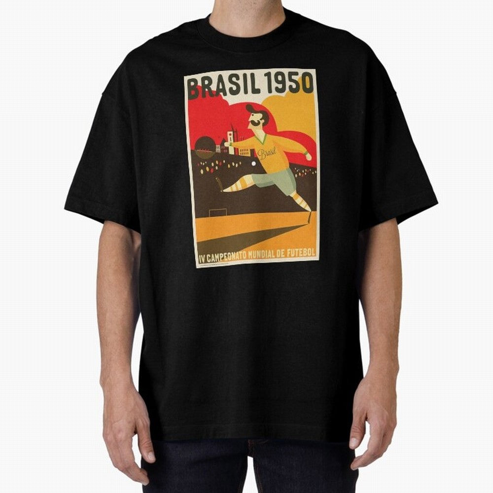 Brasil 1950 World Cup6 Essential T-Shirt Keep the Legacy of FIFA World Cup 2026 Spirit, Celebrating Brazil, Neymar, Stadium Memories, Football Loyalty, International Chants and Championship Tradition; Perfect for Supporters Who Want Bold Football
