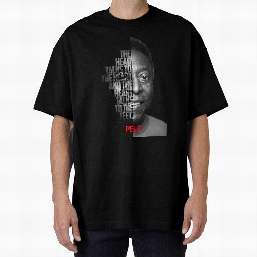 Black and white Pele quote1 Essential T-Shirt Carry the Dream of Match Day Hype around FIFA World Cup 2026 Group Stage, Haaland and Mbappe, Spain and Netherlands, Classic Soccer Heritage, Championship Pressure, Fan Loyalty and International Pride;