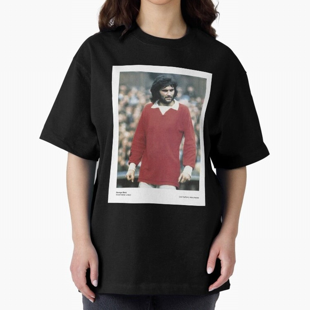 George Best Manchester United1 Oversized T-Shirt Stand Out with Spirit from FIFA World Cup 2026 Group Stage Spirit, Celebrating Brazil, CR7, Championship Spirit, Famous Goals, Roaring Crowds and International Football Unity; Built for Supporters