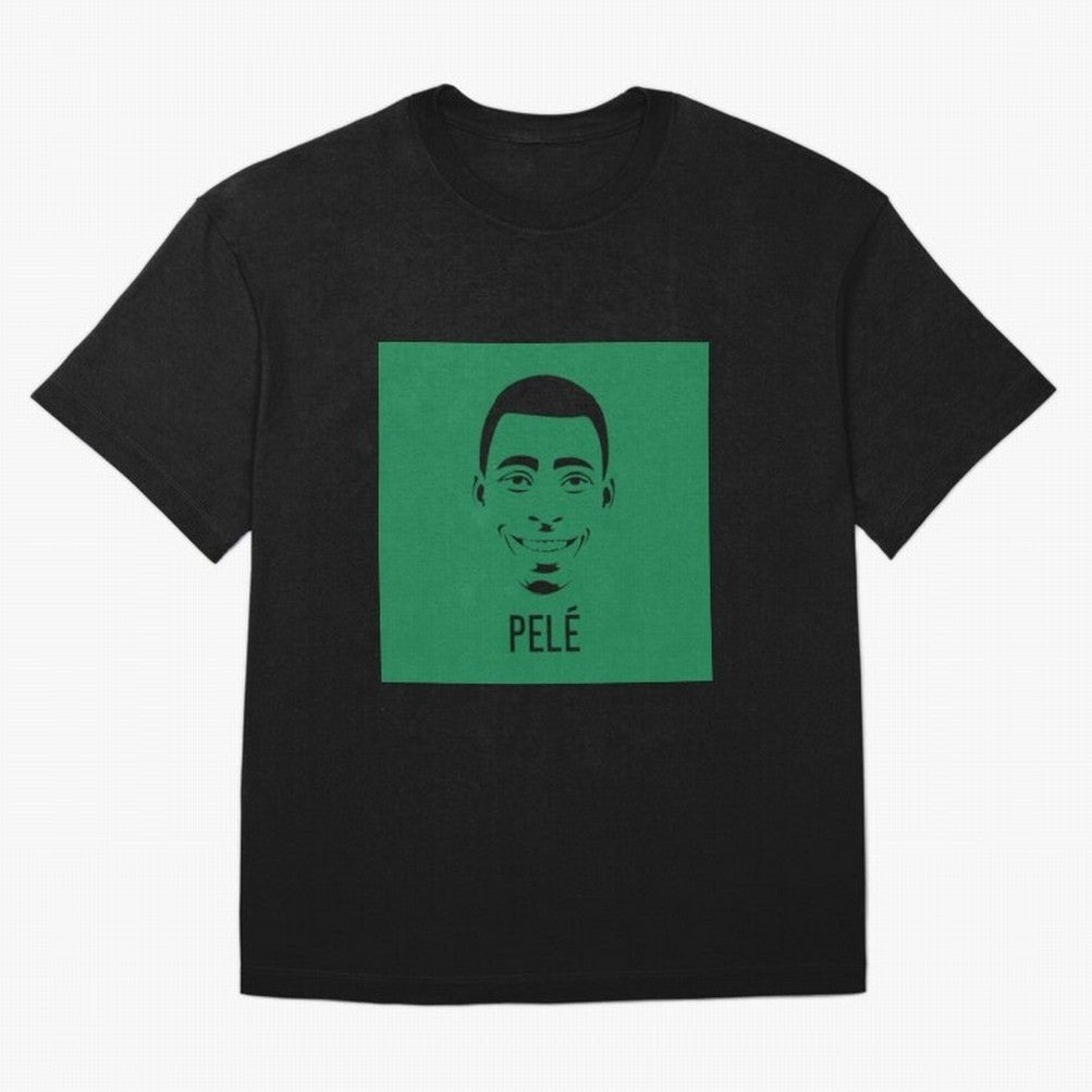 Football King Pele 4 Classic T-Shirt Celebrate Global Football Passion for FIFA World Cup 2026, Celebrating Messi, CR7 and Mbappe, France and Portugal, Football History, Final Match Energy, Crowd Noise and Once in a Lifetime Moments; Ideal for