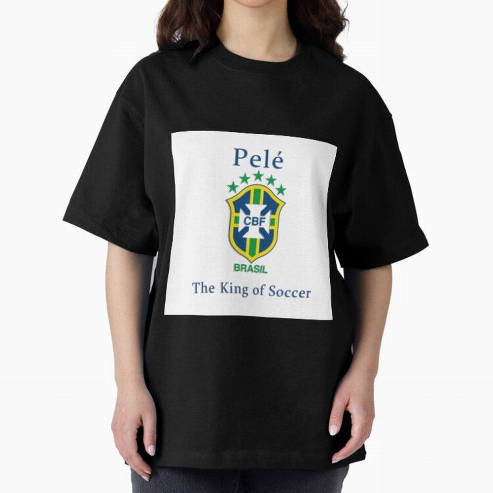 Football King Pele 1 Classic T-Shirt Keep the Match Day Mood of FIFA World Cup 2026 USA Canada Mexico for Fans of Neymar and Portugal, Bringing Game Day Rituals, Football Legends, Country Pride and the Road to the Final; Perfect for Fans,