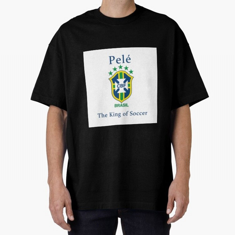 Football King Pele 1 Classic T-Shirt Keep the Match Day Mood of FIFA World Cup 2026 USA Canada Mexico for Fans of Neymar and Portugal, Bringing Game Day Rituals, Football Legends, Country Pride and the Road to the Final; Perfect for Fans,