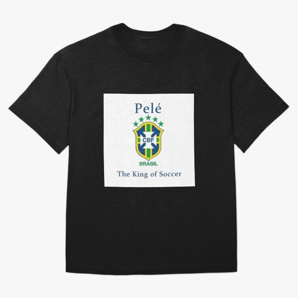 Football King Pele 1 Classic T-Shirt Keep the Match Day Mood of FIFA World Cup 2026 USA Canada Mexico for Fans of Neymar and Portugal, Bringing Game Day Rituals, Football Legends, Country Pride and the Road to the Final; Perfect for Fans,
