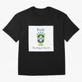Football King Pele 1 Classic T-Shirt Keep the Match Day Mood of FIFA World Cup 2026 USA Canada Mexico for Fans of Neymar and Portugal, Bringing Game Day Rituals, Football Legends, Country Pride and the Road to the Final; Perfect for Fans,