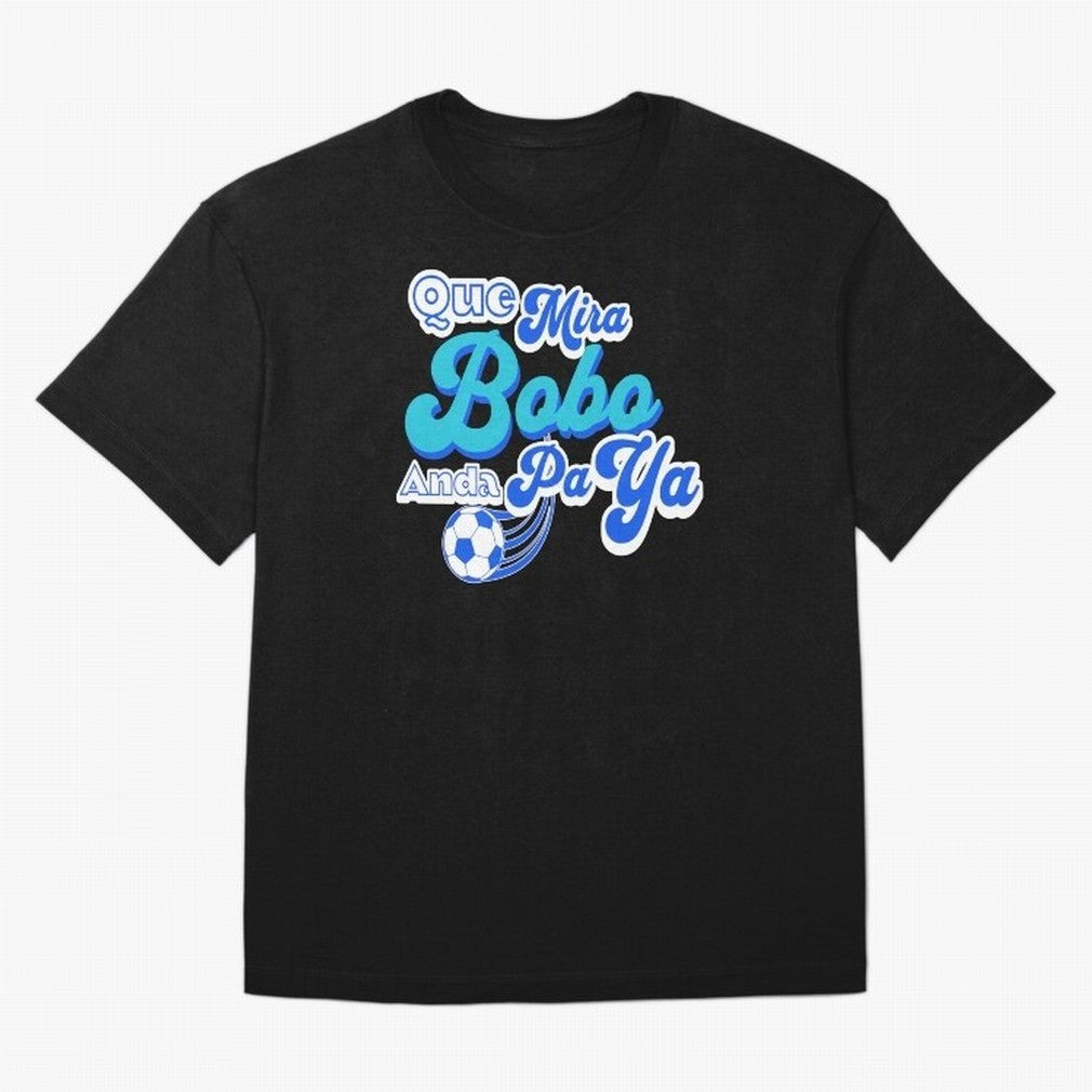 Que Mira Bobo Classic T-Shirt Support the FIFA World Cup 2026 Group Stage Journey through Messi and Cristiano Ronaldo Highlights, Brazil Pride, Supporter Pride, Iconic Celebrations, Legendary Names and Global Match Day Energy; Perfect for