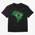 Map of Brazil (Brasil) Classic T-Shirt Bring Stadium Energy to the FIFA World Cup 2026 Journey through Cristiano Ronaldo, Haaland and CR7 Highlights, Brazil, Portugal and Argentina Pride, Game Day Rituals, Football Legends, Country Pride and the