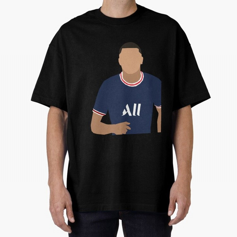 mbappe celebration Oversized T-Shirt Make the Season About FIFA World Cup 2026 Group Stage for Fans of CR7 and Messi and Spain and Netherlands, Bringing Sports Nostalgia, International Competition, Famous Players and Unforgettable Victories; Made