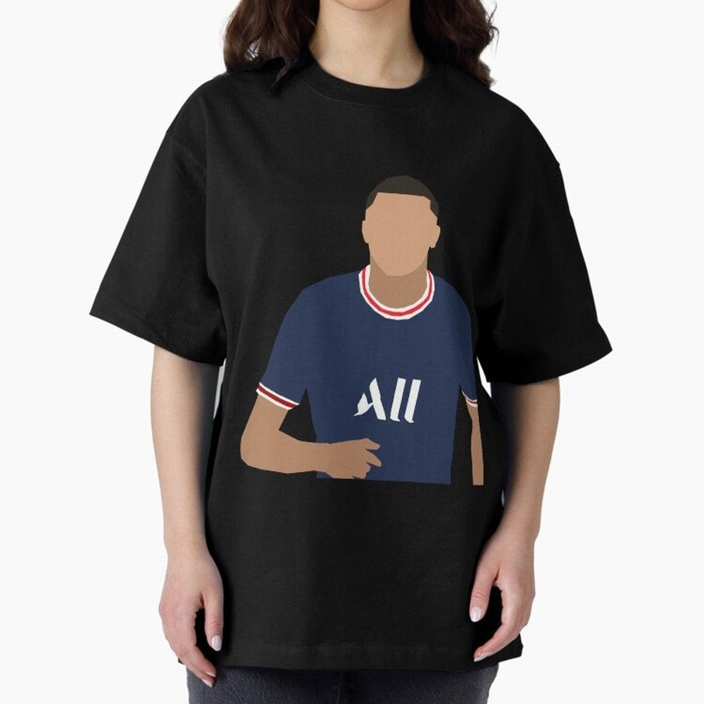 mbappe celebration Oversized T-Shirt Make the Season About FIFA World Cup 2026 Group Stage for Fans of CR7 and Messi and Spain and Netherlands, Bringing Sports Nostalgia, International Competition, Famous Players and Unforgettable Victories; Made