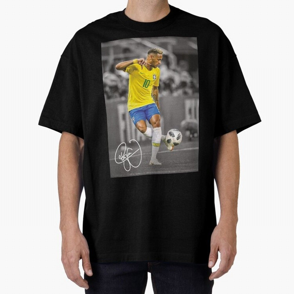 Neymar Premium T-Shirt Step into FIFA World Cup 2026 Group Stage for Fans of CR7 and Messi and Brazil, Bringing Fan Favorite Moments, National Team Passion, Big Match Drama and Soccer History; Ideal for Passionate Fans Who Love Underdog Stories,