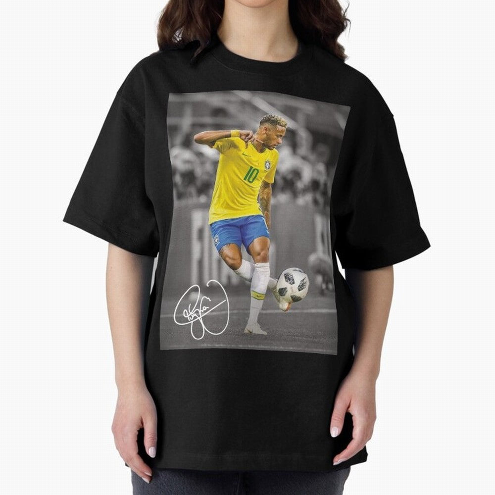 Neymar Premium T-Shirt Step into FIFA World Cup 2026 Group Stage for Fans of CR7 and Messi and Brazil, Bringing Fan Favorite Moments, National Team Passion, Big Match Drama and Soccer History; Ideal for Passionate Fans Who Love Underdog Stories,