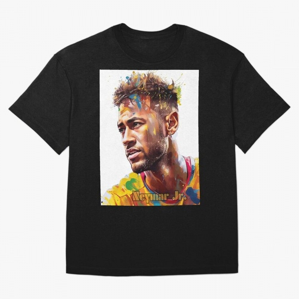 Neymar Graphic T-Shirt Live the Energy of FIFA World Cup 2026 for Fans of Messi, CR7 and Mbappe and Portugal, Spain and Germany, Bringing Soccer Culture, Superstar Moments, National Team Dreams and Competitive Fire; Perfect for Supporters Who Want