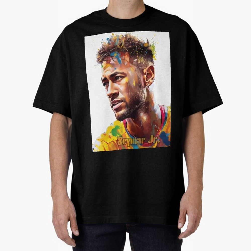 Neymar Graphic T-Shirt Live the Energy of FIFA World Cup 2026 for Fans of Messi, CR7 and Mbappe and Portugal, Spain and Germany, Bringing Soccer Culture, Superstar Moments, National Team Dreams and Competitive Fire; Perfect for Supporters Who Want