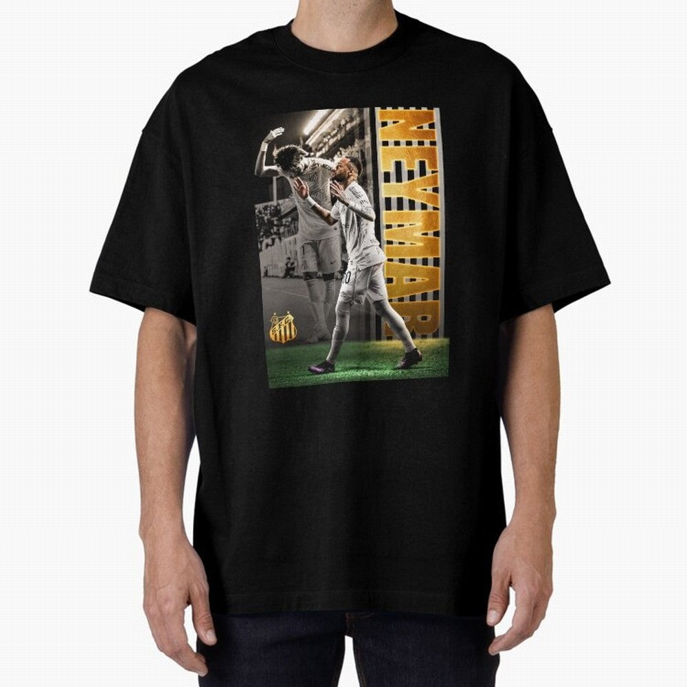 Neymar - Back Home Premium T-Shirt Celebrate the Road through FIFA World Cup 2026 Group Stage Spirit, Centered on England and Germany, CR7 and Messi, Vintage Soccer Flavor, Modern Football Stars, National Flags and Final Night Emotion; Ideal for
