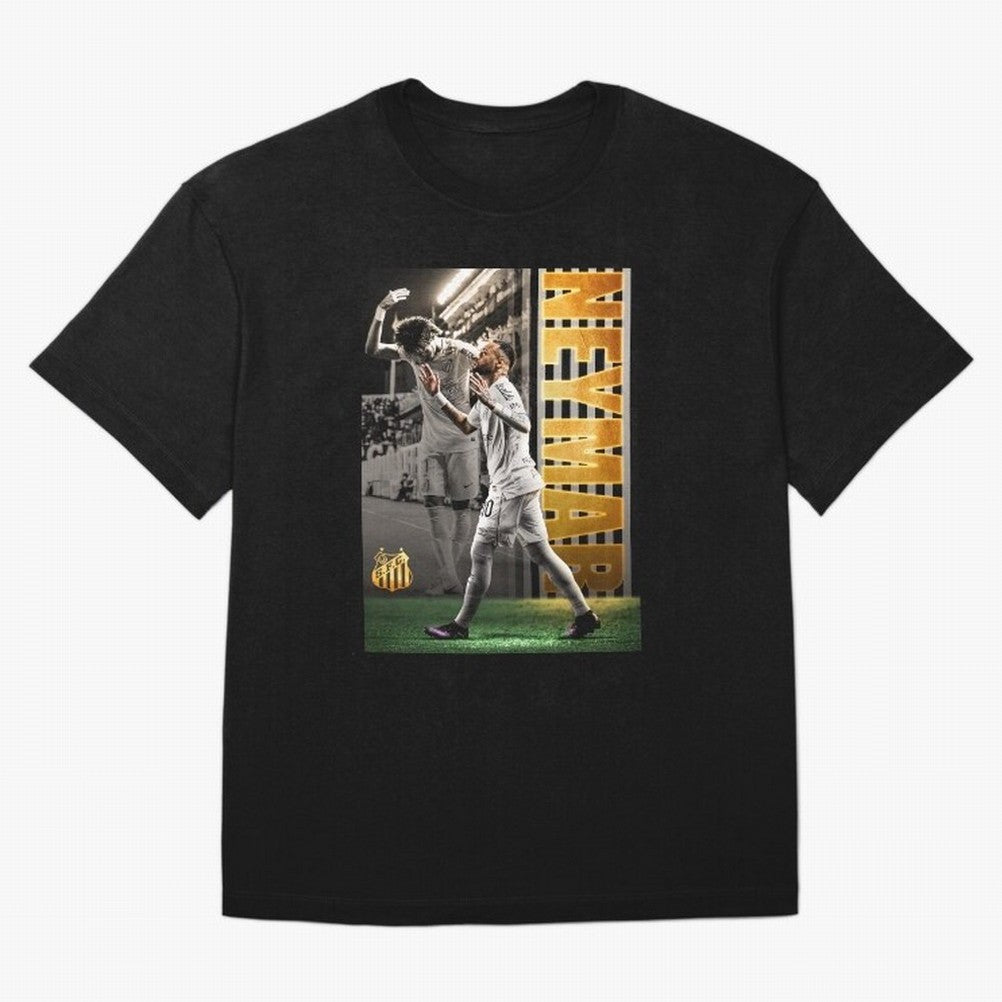 Neymar - Back Home Premium T-Shirt Celebrate the Road through FIFA World Cup 2026 Group Stage Spirit, Centered on England and Germany, CR7 and Messi, Vintage Soccer Flavor, Modern Football Stars, National Flags and Final Night Emotion; Ideal for