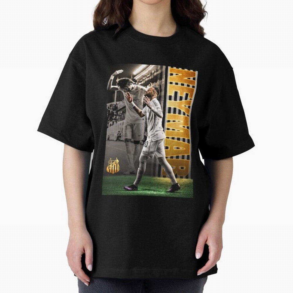 Neymar - Back Home Premium T-Shirt Celebrate the Road through FIFA World Cup 2026 Group Stage Spirit, Centered on England and Germany, CR7 and Messi, Vintage Soccer Flavor, Modern Football Stars, National Flags and Final Night Emotion; Ideal for