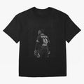 Art Neymar Wallpaper Graphic T-Shirt Back the Journey through Match Day Hype around FIFA World Cup 2026, Mbappe and Neymar, Spain, Retro Football Energy, Iconic Rivalries, Trophy Chase Drama and Stadium Atmosphere; Made for Die Hard Supporters,