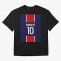 Neymar - Paris 2023 Graphic T-Shirt Support Your Favorite Stars during FIFA World Cup 2026 with Cristiano Ronaldo, Haaland and CR7, Argentina Energy, Champion Mindset, Group Stage Buzz, Knockout Tension and Passionate Fan Culture; Ideal for